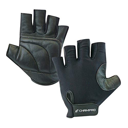 Champro Padded Catcher's Glove for Sting Reduction, Baseball Softball Players of All Ages - size: Left Hand (Right-Hand Throw)