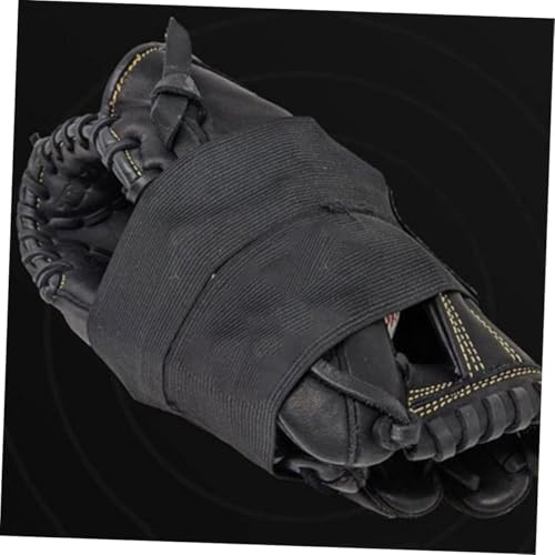 POPETPOP 4Pcs Baseball Glove Wrap High Elastic Softball Glove Fastening Bands Polyester Strap for Maintaining Pocket Shape for Softball and Baseball Players