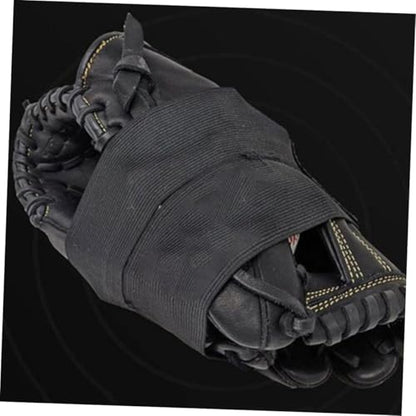 POPETPOP 4Pcs Baseball Glove Wrap High Elastic Softball Glove Fastening Bands Polyester Strap for Maintaining Pocket Shape for Softball and Baseball Players