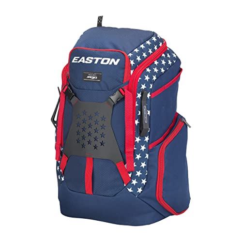 Easton | WALK-OFF MOJO Backpack Equipment Bag | Baseball & Softball | Multiple Colors - color: Stars & Stripes-Mojo