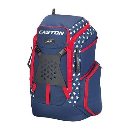 Easton | WALK-OFF MOJO Backpack Equipment Bag | Baseball & Softball | Multiple Colors - color: Stars & Stripes-Mojo