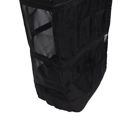Door Sports Equipment Storage Organizer Bag Premium Durable Hanging Ball Toy Organizer for Soccer Basketball Football Volleyball Tennis Gear Enthusiasts Nylon Mesh Oxford Cloth