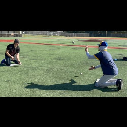 Trosky Pro Portable Rebounder & Trosky Knee Pad Bundle – Infield Training Aid for Baseball & Softball – Improve Glove Work, Reaction Time & Fielding Mechanics – Endorsed by Bobby WITT Jr.