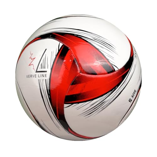 Soccer Ball Size 4 Training Soccer Ball – Machine Stitched TPU Soccer Ball for Indoor Courts and Outdoor Fields, Durable Football for Training and Recreational Use – VERVELINE