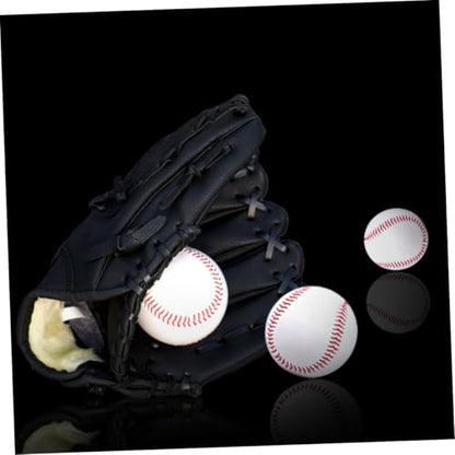 PU Baseball Glove Lightweight Pitcher Training Glove for Youth Infielders Softball Mitt Protective Hand Gear