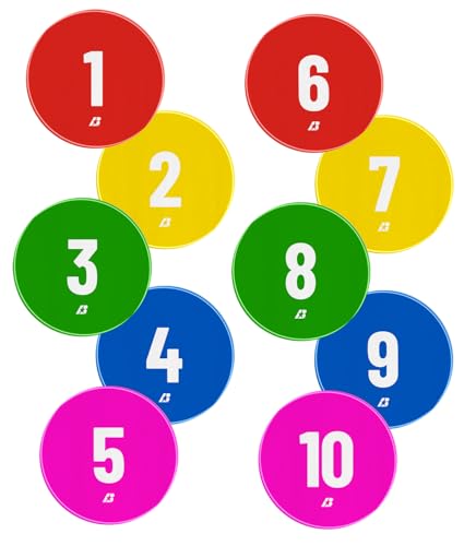 Baden | Skilcoach Rubber Shooter's Hand Basketball + 10 Count Sport Trainer Spot Markers + Pump - size: 27.5"