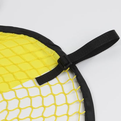 2 Pcs Top Bins Soccer Target with Carry Storage Bag, Soccer Training Net Corner Soccer Train Goal for Ball Football Shooting Accuracy Practice Equipment, Easy to Attach and Detach