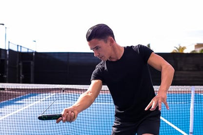 Tennis Training Aid for Forehand, Backhand, Serve Strength Trainer for Racket Head Speed, Power and Spin Portable Swing Trainer for Tennis, Pickleball, Padel, Golf