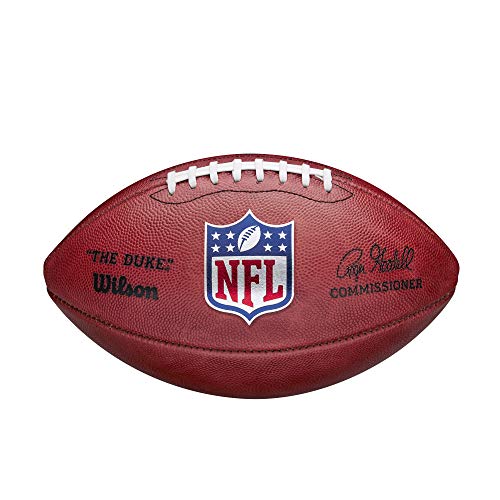 Wilson “The Duke” NFL Official Authentic Leather Game Ball Football