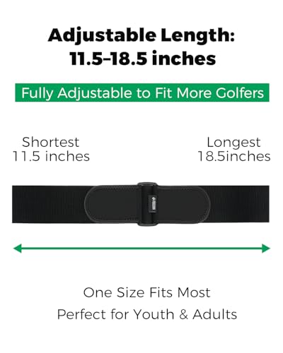 Adjustable Golf Swing Trainer Arm Band – 2026 Essential Golf Accessories for Golfers – Innovative Arm Connection Aid with Strong Restraining Power to Fix Chicken Wing & Improve Swing Stability