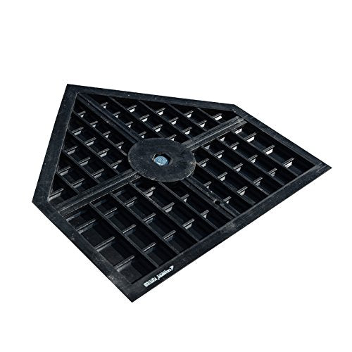 Champro Heavy Duty Reinforced Rubber Batting Tee for All Ages with Adjustable Height, Baseball and Softball Training - size: Retail Box