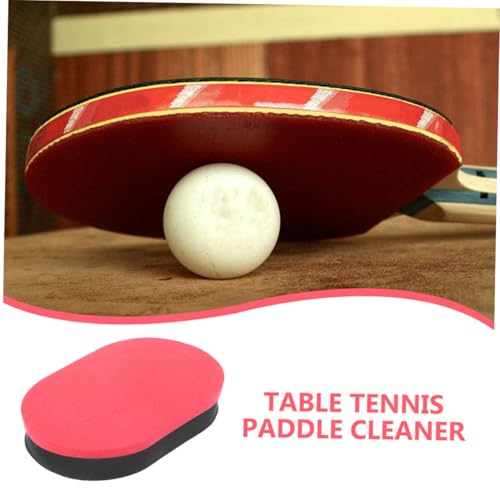 2pcs Table Tennis Racket Cleaning Glue Pong Paddle Eraser Sponge Paddle Cleaner Dry Cleaning Racket Supplies Wiping Tool