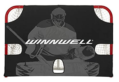 Winnwell Hockey Goal Shooting Target Heavy Duty Shooter Trainer Tutor | Training & Practice Accuracy Equipment for Ice Hockey & Street Hockey