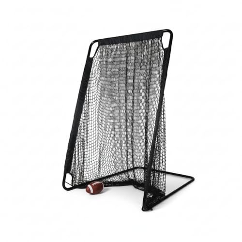 Kapler Football Kicking Cage Net - 81" x 41" Football Field Goal with Heavy Duty Steel Extra Deep Pocket and Holder Tee for Youth Punting & Place Kicks Backyard Indoor Outdoor Use