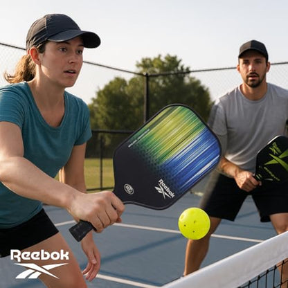 Reebok Pickleball Paddle – Lightweight & Durable Design for All Skill Levels – Engineered for Power, Control & Precision - size: Green