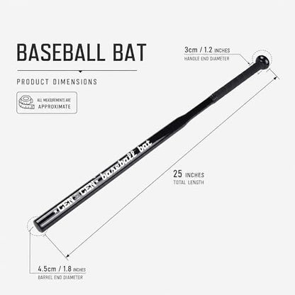 Baseball Bat, Baseball Bat Used for Baseball, Alloy Steel, with Carrying Bag, Home/Car/Self Defense, Batting Practice - color: ‎Silver