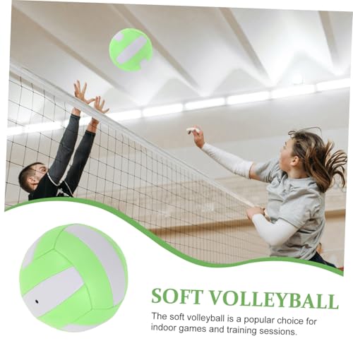 POPETPOP Soft Volleyball for Indoor Training Macaron for Practice and Competitions Engineered for Stability and Easy Identification