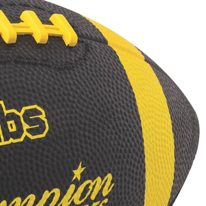 Champion Sports Weighted Football - color: Blue/Yellow, size: 3-Pound