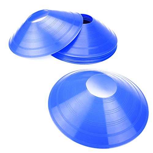 Crown Sporting Goods Set of 12 Soft Plastic Field Disc Cones