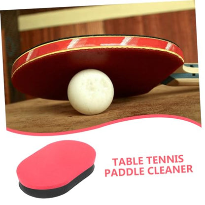 KICHOUSE Table Tennis Paddle Cleaner Wear Resistant Sponge for Cleaning Material Compatible with All Paddles Finish Durable