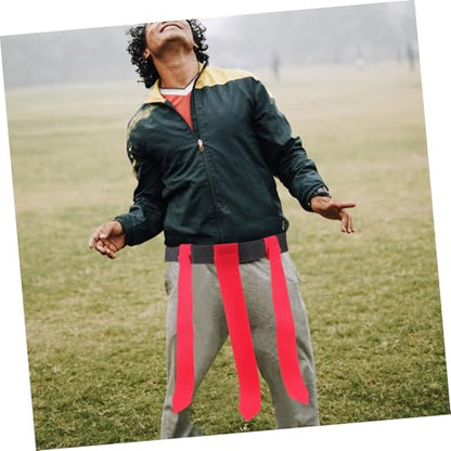 UKCOCO Adjustable Flag Football Belt for Men Reusable Outdoor Sports Training Accessory for Youth and Adults Easy to Use Versatile for Competitive Matches and Backyard Games
