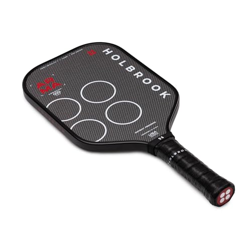 Holbrook ARMA Series Metallic Pickleball Paddle – Carbon Fiber Paddle with Dual-Density Core | USAPA Approved for Tournament Play | Control & Power - style: T Metallic