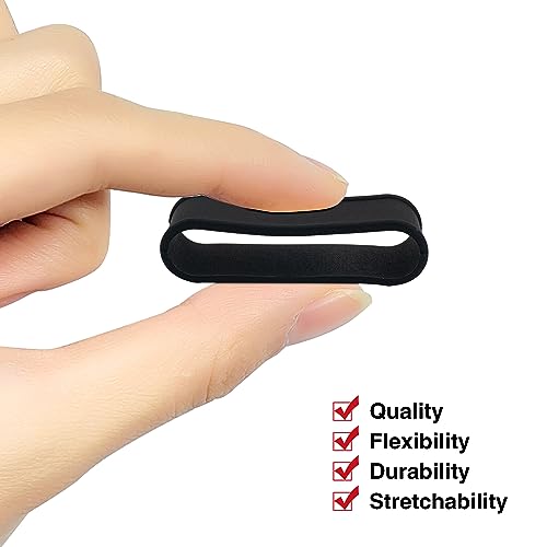 4PCS Pickleball Racquet Grip Bands, Black, Tennis Racquet Secures Overgrip