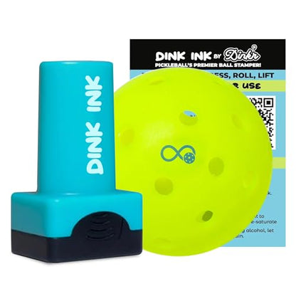 Dink Ink Pickleball Stamper – Fun Way to Mark Your Pickleballs | Great Gift for Pickleball Lovers | Easy to Use | No Mess | Long-Lasting Ink | Perfect Stocking Stuffer for The Holiday - color: Endless Rally