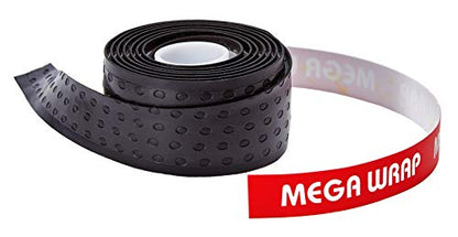 Tourna Mega Wrap Tennis Replacement Grip - color: Black