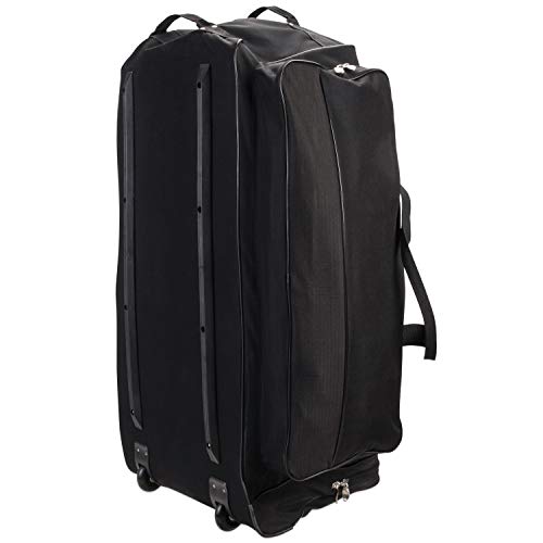 Champion Sports Wheeled Equipment Bag – Large Rolling Sports Gear Bag for Baseball, Football & Travel