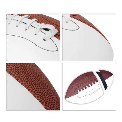 EDSG Custom Football Groomsmen Gifts 2026 Graduation Gifts for Him High School Personalized Footballs Junior Footballs Class of 2026 Full 12-Inch Football Gifts for Coach Dad Fan Birthday - color: Design 3