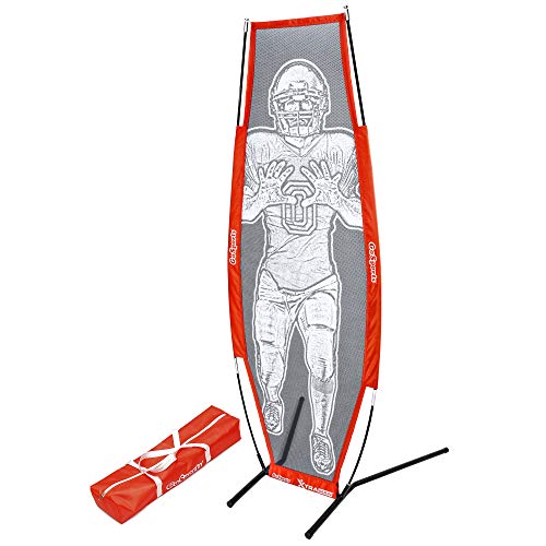 GoSports XTRAMAN Football Net Passing Target - Quarterback Throwing Training - Dummy Defender