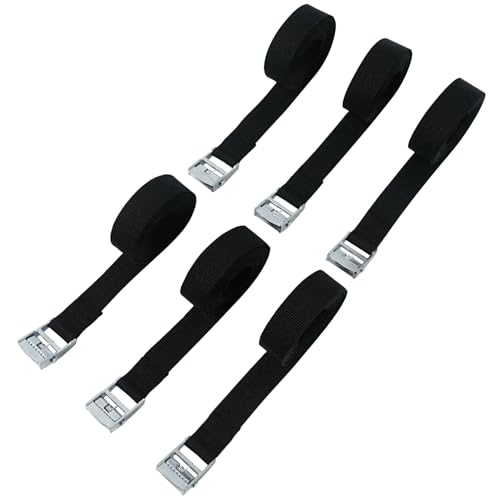 Aoneky 6-Pack Volleyball Net Tension Straps - Side Straps for Net Tension - color: Black