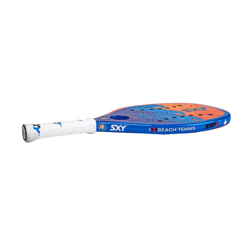 Blue Sirf 2 GT Sexy Brand Beach Tennis Paddle - Perfect for Beginners to Advanced Players - 1 Paddle -