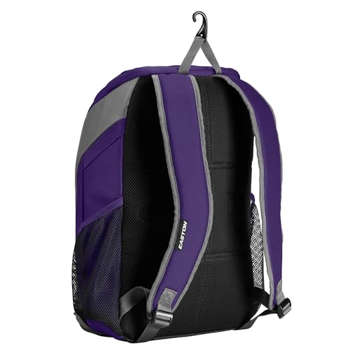 Easton Dugout Backpack Equipment Bag | Baseball & Softball | Multiple Colors - color: Purple