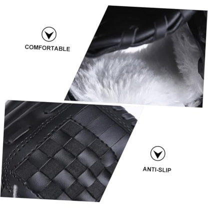 PU Thickened Baseball Glove for Infielders Soft PU Pitcher Mitt Flexible Impact-Resistant Training Glove for Beginners