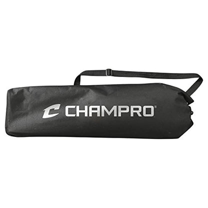 CHAMPRO Portable Football Kicking Screen, Warm-up and Practice Net, 7' ORANGE