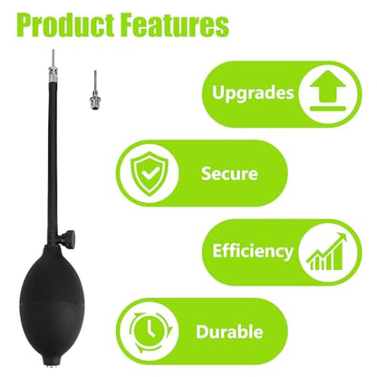 Football Helmet Pump and Inflation Needle Compatible with Schutt & Riddell Multiple Sports Helmet,Keep The SpeedFlex Youth Football Helmet Fast Inflating Airbag to Protect The Head Safely