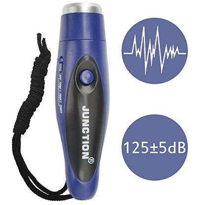 Electronic Whistles, Loudest Electric Whistles 3 Tones High Volume Whistle Hand Held for Coaches Referees Training Whistle Bulk, Outdoor Hiking Emergency Rescue Whistle Gifts - color: Blue