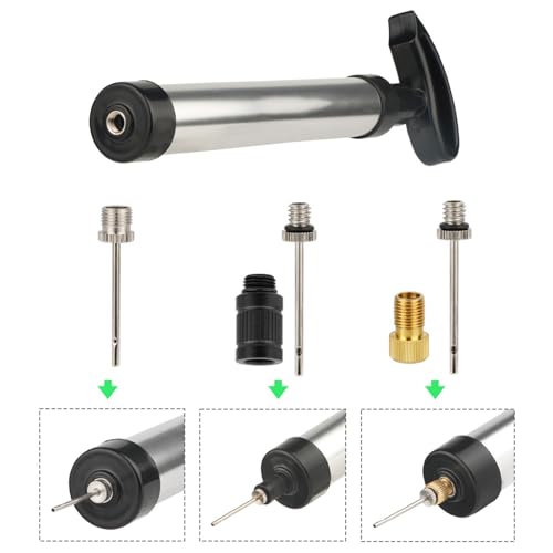 20Pcs Inflatable Needle Replacement Stainless Inflation Needle for Basketball Soccer Volleyball Balls Air Pumps Needle