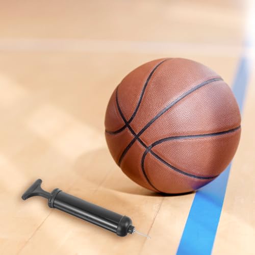 ORFOFE Hand Air Pump for Bike Tires and Sports Balls with 2 Needles, Manual Inflator for Basketball, Soccer, Volleyball, Yoga and Pilates Exercise Balls, Portable Outdoor Inflation Tool