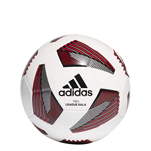 adidas Tiro Soccer Ball - color: White/Black/Silver Met., size: FUTS