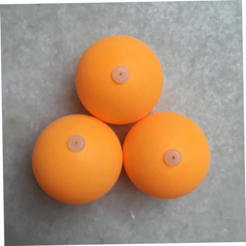 60pcs Pong Training Balls Pong Balls for Practice Machine Elastic Soft Shaft