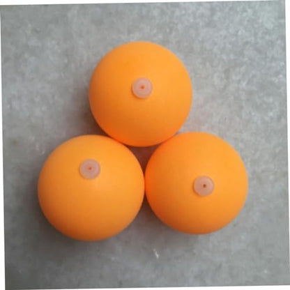60pcs Pong Training Balls Pong Balls for Practice Machine Elastic Soft Shaft