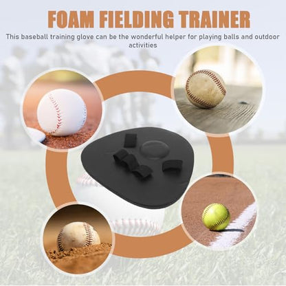 BESTonZON Baseball Training Glove Thickened Pitcher Mitt Foam Fielding Trainer Comfortable Youth Baseball Practice and Defensive Drills Glove