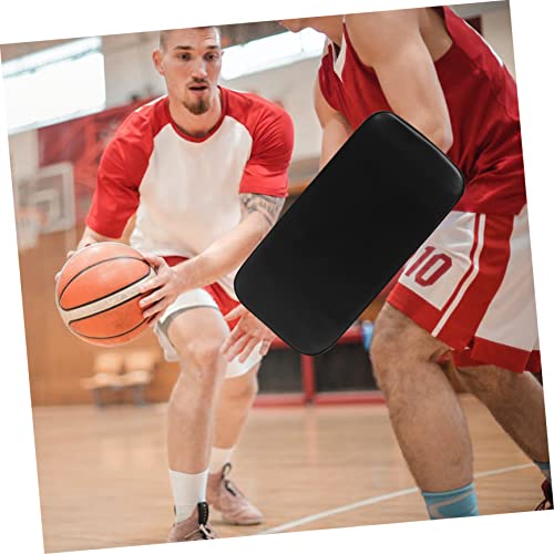 HOMSFOU 2pcs Basketball Mat Basketball Blocker Bag Football Blocking Pads for Kids 12-14 Heavy Bag Tools Basketball Training Device Arts Mat Sports Child Pu Leather