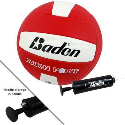 BadenBaden Champions Volleyball Badminton Combo Set - color: Black/Red
