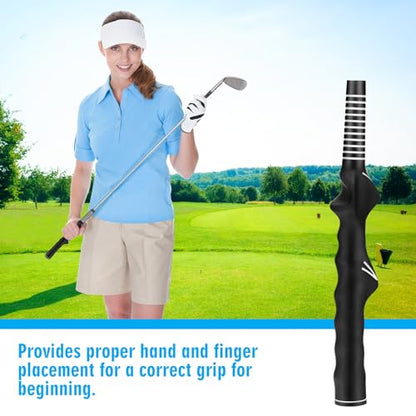 Arrowbash Golf Training Grip Right Handed Swing Grip Trainer Aid Tool for Men Club Accessories