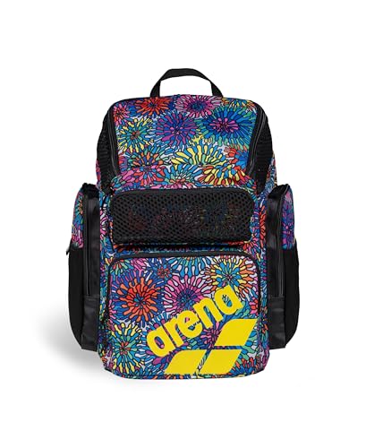 ARENA One Go Backpack Swimmer Athlete Daypack Large Size Equipment Swim Bag - color: Arena Garden