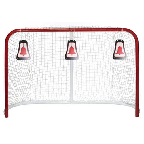 Ice Hockey Training Goal Target Bell- Metal Bell Shooting Target- Very Handy for Hockey Shot Practice Equipment.